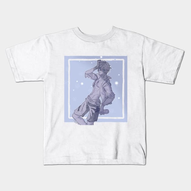 Summer Lucio (Granblue Fantasy) Kids T-Shirt by Lilynee-